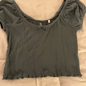 PACSUN green crop top